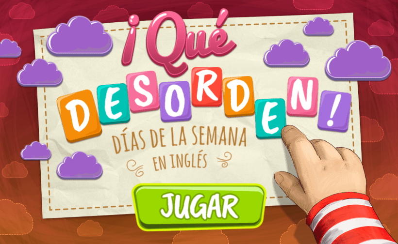 Qué desorden: días de la semana en inglés Qué desorden: días de la semana en inglés