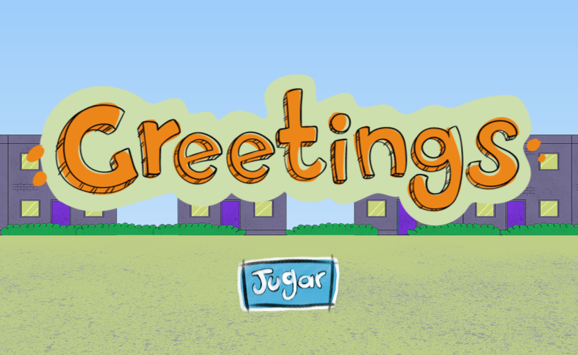 Aprendemos los saludos en inglés