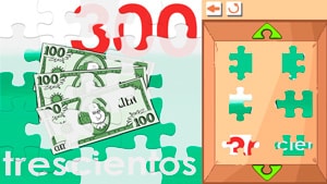 Rompecabezas: contando de 100 en 100 Rompecabezas: contando de 100 en 100